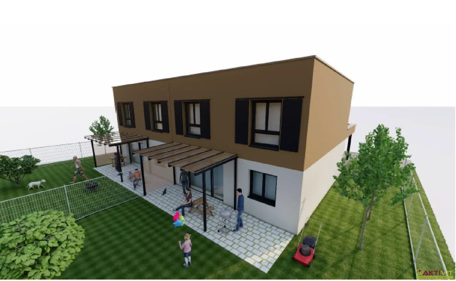 Neubauprojekt in Hengsberg – Moderne Doppelhaushälfte mit Garten und Carport