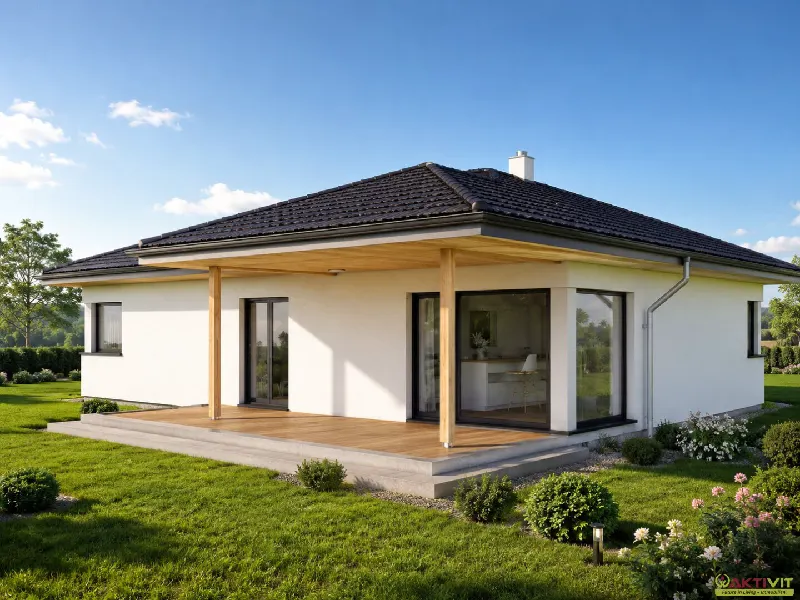 Schlüsselfertig All Inklusive Preis + Küchengutschein. TOP Bungalow inkl. Bodenplatte und Grundstück! - Jetzt Traumhaus sichern.