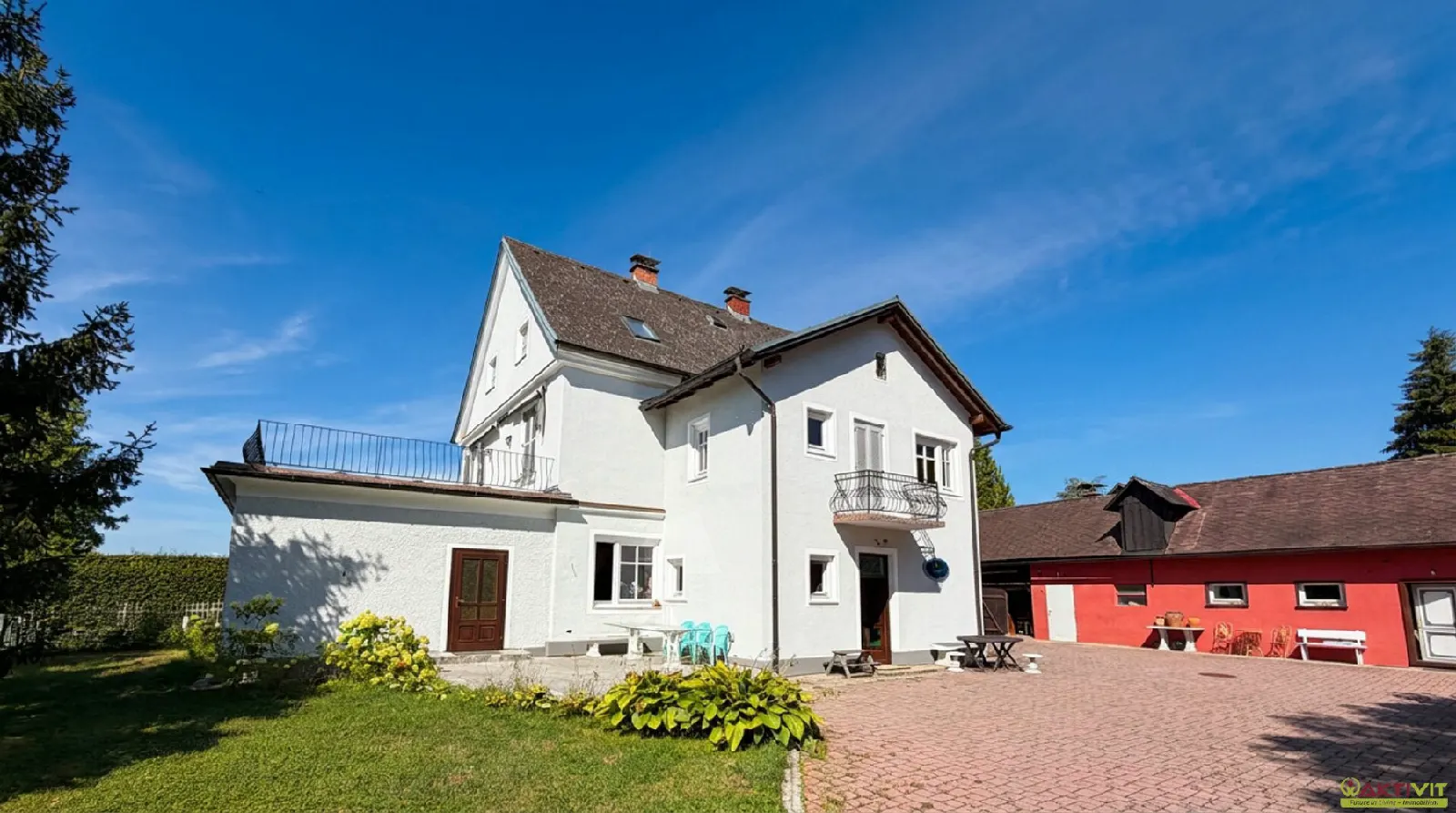Historisches Anwesen mit großzügigem Garten in ruhiger Lage bei Mureck