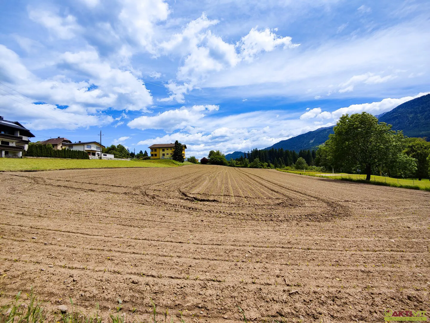 Baugrundstück mit Grünblick in Berg im Drautal.