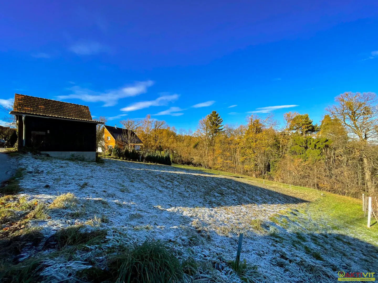 Ruhelage im Grünen: Baugrundstück im weststeirischen Kirchberg.